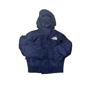 The North Face Boys DryVent 600 Down Bomber Jacket Navy Blue XXS 5 FLAW